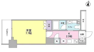東京都大田区東矢口2【マンション】の間取り