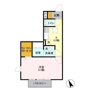 エトワール【2階】の間取り