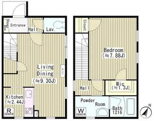 ファレール参宮橋の間取り
