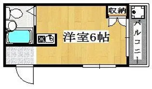 第2シャルム【3階】の間取り