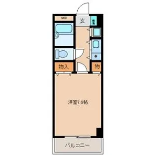 サンモール【6階】の間取り