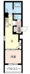 大阪府大阪市淀川区西三国1【アパート】の間取り