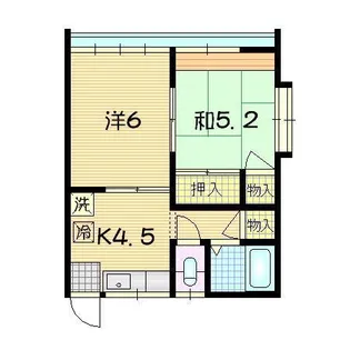 コーポ久保【2階】の間取り