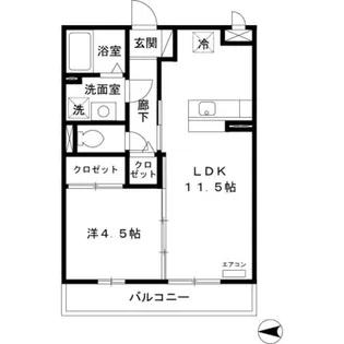 ビアンコ光が丘【3階】の間取り
