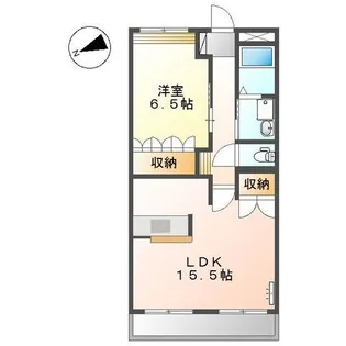 愛知県日進市岩崎台3【アパート】の間取り