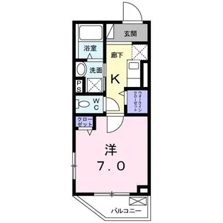 MSG【3階】の間取り