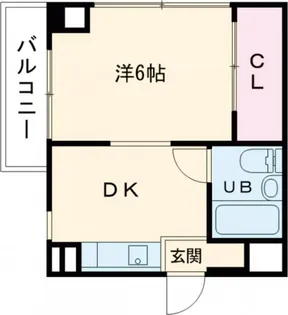シティ池上【2階】の間取り
