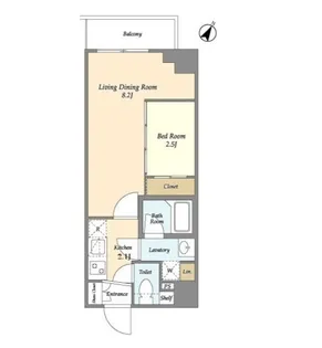 プラート宮坂【2階】の間取り