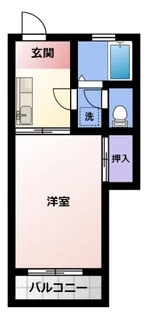 泉ヶ丘ハイツ【2階】の間取り