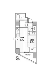東京都世田谷区大原2【マンション】の間取り