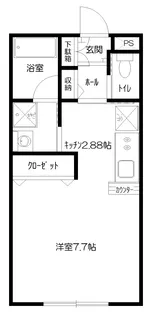 イーストパイン高坂【1階】の間取り