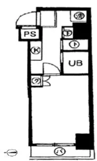 スカイコート新大塚【1階】の間取り