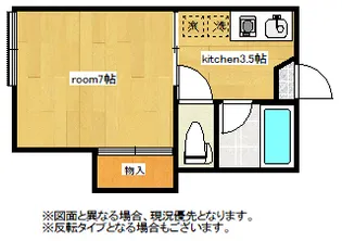 宮城県仙台市太白区八木山本町2【アパート】の間取り