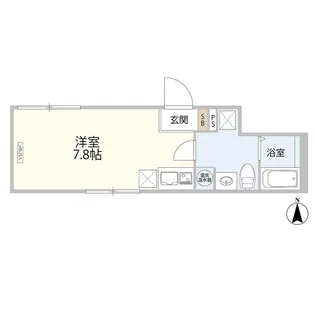 プラチナフォルム中延EAST【3階】の間取り