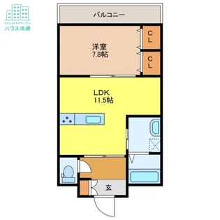 エスポワール長野【10階】の間取り