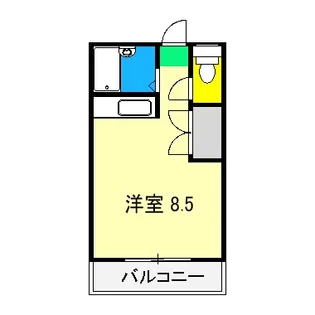 スカイテラス【1階】の間取り