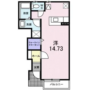 ベル・プロムナード【1階】の間取り