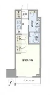 アジールコート汐浜キャナル【10階】の間取り