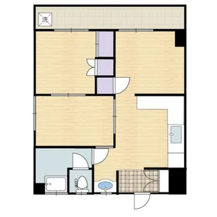 イトーピア【2階】の間取り