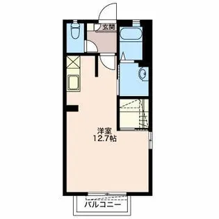 グランドール池田【2階】の間取り