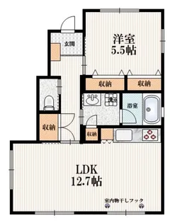 シュシュ【1階】の間取り