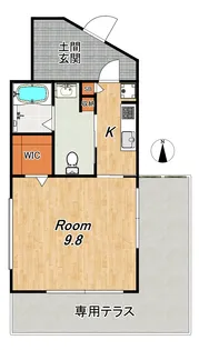 ドマーニ【1階】の間取り