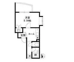 YOYOGI PARKSIDE GARDENS【3階】の間取り