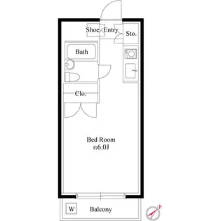 パラドーム相模大野【1階】の間取り