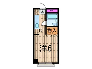 ポ-トヒルズ【3階】の間取り