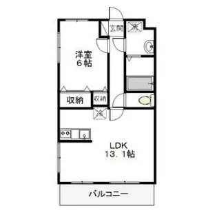 プチセゾン城東公園【3階】の間取り