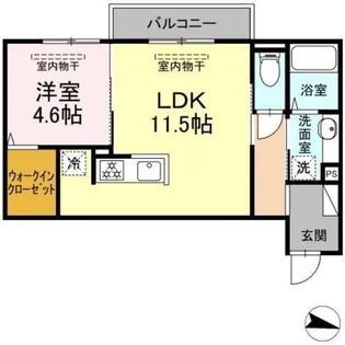 スカイ大町【2階】の間取り