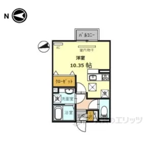 ドリームメゾンHYS【1階】の間取り