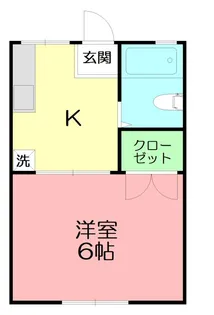 ル・ショコラ本厚木【1階】の間取り