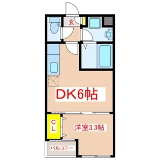 VILLETTA【1階】の間取り