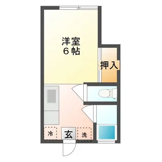 ベイサイド大村【1階】の間取り