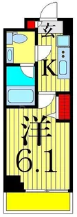 SHOKEN Residenceお花茶屋【10階】の間取り