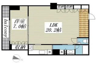 GRAN EBISU【3階】の間取り