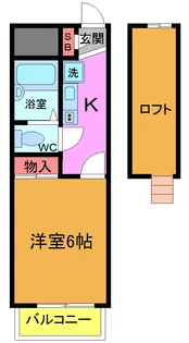 プロトンII【2階】の間取り