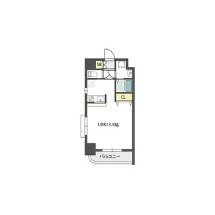 ロータリーマンション長田東【6階】の間取り