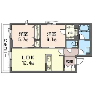 エクラージュ本駒込【2階】の間取り