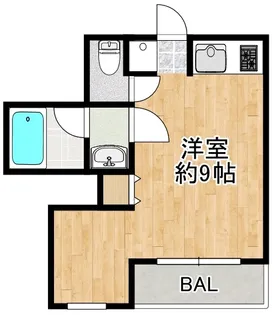 ラ・ルーヌ【2階】の間取り