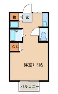 b’CASA土浦IIIre-born D棟【1階】の間取り