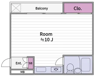 カーサヴェールキタノ【3階】の間取り