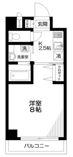 ヴェルデ王子II【3階】の間取り