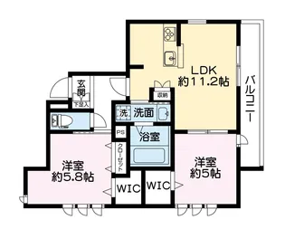 Le Chien大宮東町【3階】の間取り
