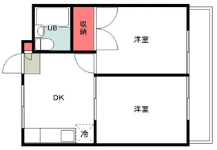 ルミエール上砂第一【4階】の間取り