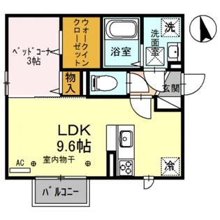セレアージュ【1階】の間取り