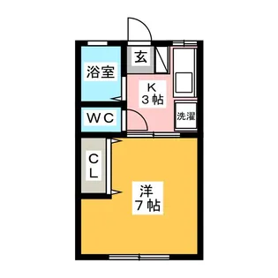 アオキ【1階】の間取り