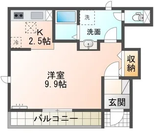エスペランス【1階】の間取り