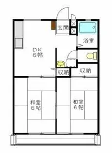 フジックス【2階】の間取り